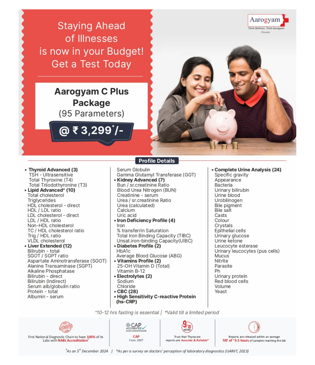 AAROGYAM C PLUS PACKAGE