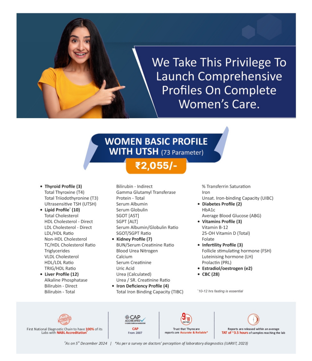 WOMEN BASIC PROFILE WITH UTSH